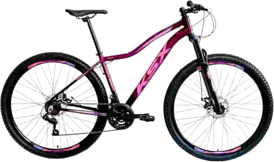 Bicicleta Bike Aro 29 MTB Alumínio KSX E KSW 21V Marchas Index Cabeamento Interno Feminina