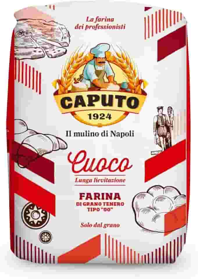 Farinha 00 Italiana Caputo Cuoco 1kg Para Pizzas, Pães e massas