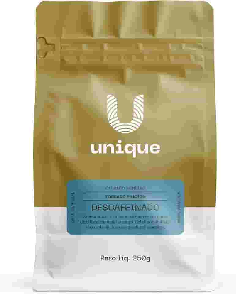 Café Especial Descafeinado 250g - Grãos - Cafeína Extraída Naturalmente