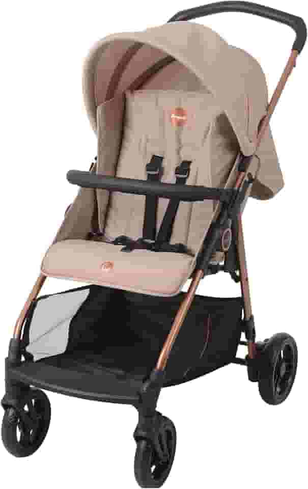 Carrinho de Bebê Lui-Mon Amour até 15 Kg Bege Burigotto