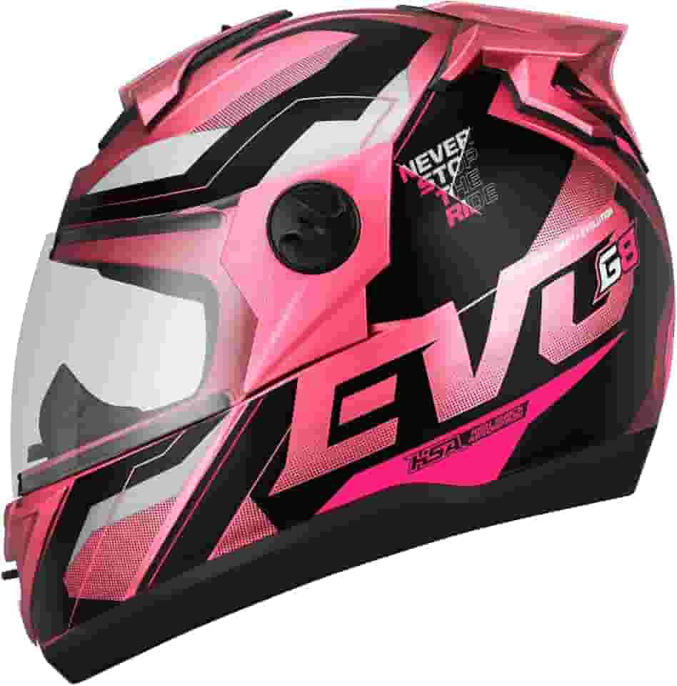 CAPACETE FECHADO PRO TORK EVOLUTION 788 G8 EVO BRILHANTE PINK TAM. 56
