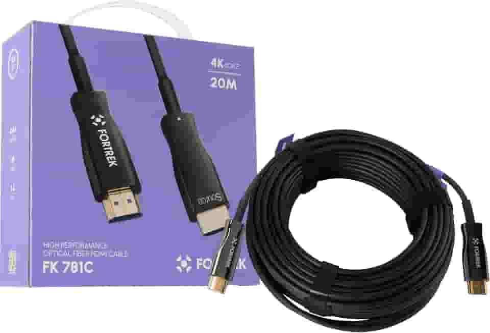 Cabo HDMI Fibra Óptica 4k FK782C 20m Fortrek
