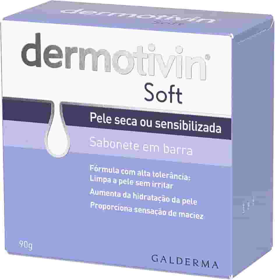 Dermotivin Sabonete Em Barra Facial Soft 90g