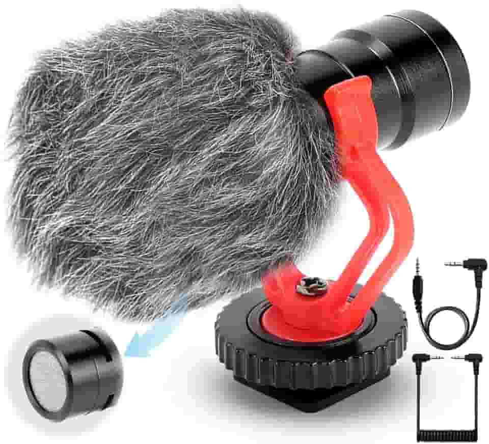 Microfone para Celular, Microfone, Microfone para Gravar Videos, Microfone Celular, Microfone Direcional, Microfone para Câmera, Microfone para Podcast, Microfone Direcional para Camera