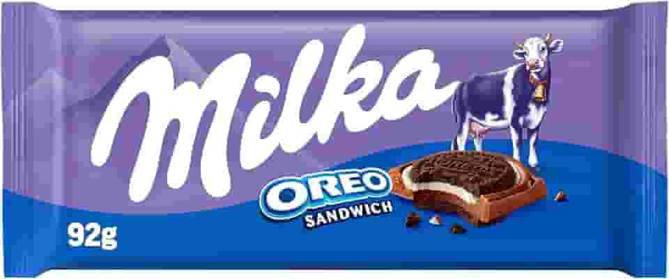 Chocolate Milka Recheado Oreo Sandwich 92G