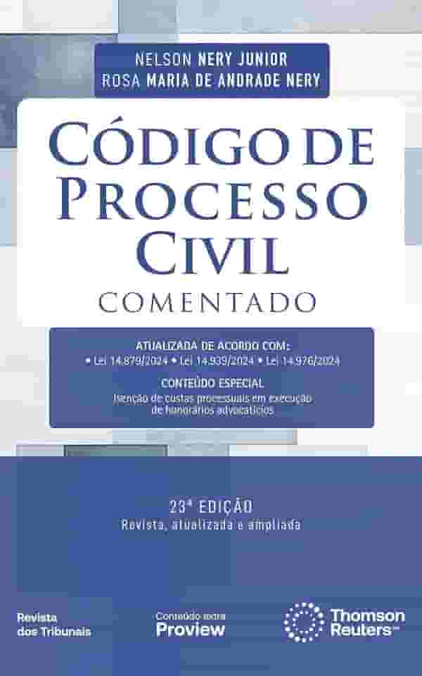Código de Processo Civil Comentado 23ºedição
