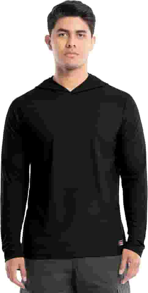 Suéter com capuz Long Sleeve Upf 40 Performance Raglan Hoodie WranglerMasculino