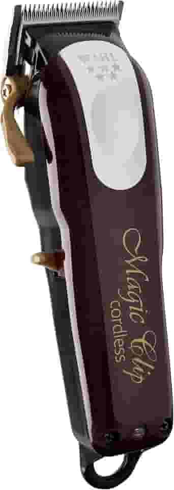 Wahl Professional - Cortador De Cabelo Sem Fio Magic Clip Da Série 5 Stagger-Tooth, Aparador De Cabelo Profissional Com Acessórios, Tempo De Execução De Mais De 100 Minutos, 120 V, 60 Hz