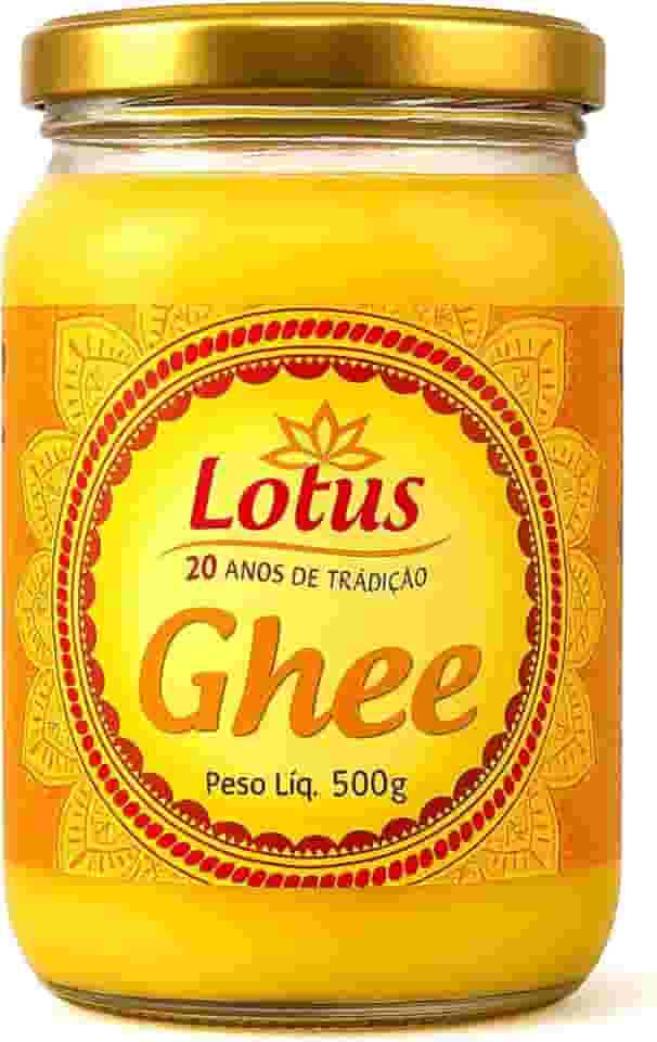 Manteiga Ghee Clarificada, Zero Lactose, Zero Caseína, Zero Sódio, 500g