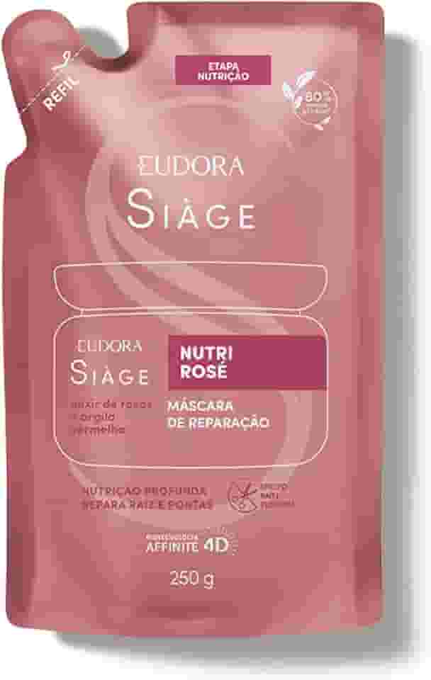 SIAGE REFIL MÁSCARA CAPILAR NUTRI ROSE 250g