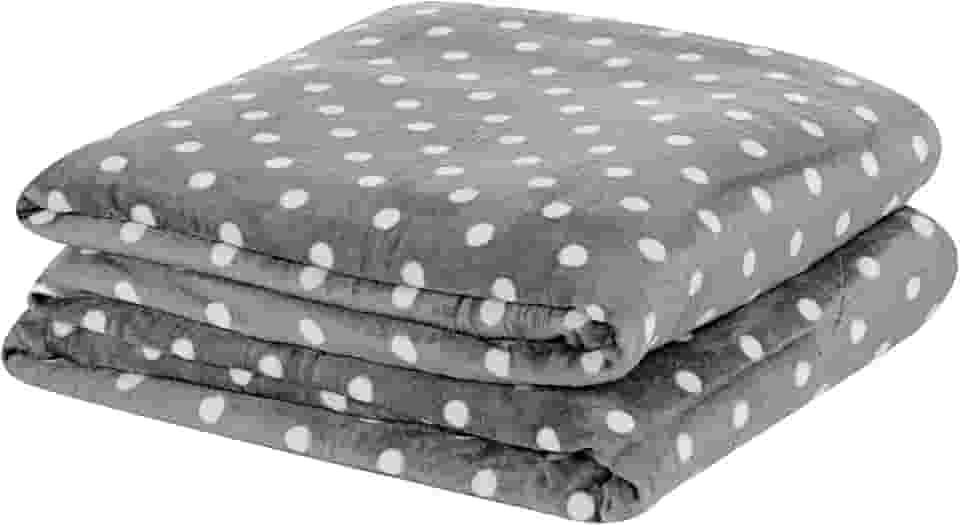 MANTA COBERTOR FLANNEL POÁ SOLTEIRO - ANTIALÉRGICA (Cinza)