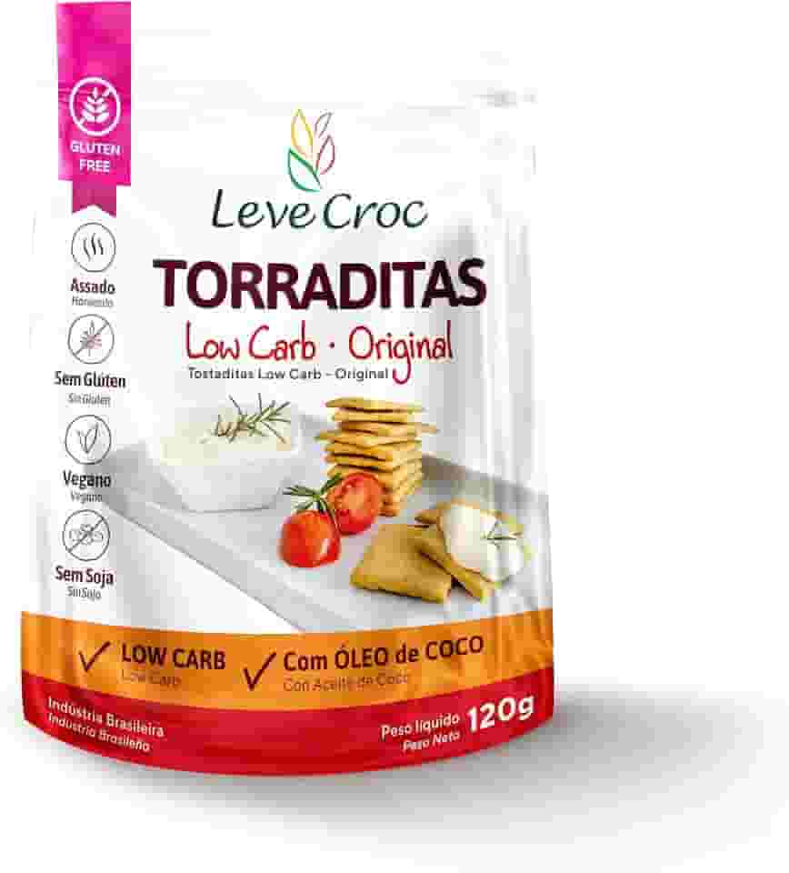 Torraditas Low Carb Original 120g - Leve Croc