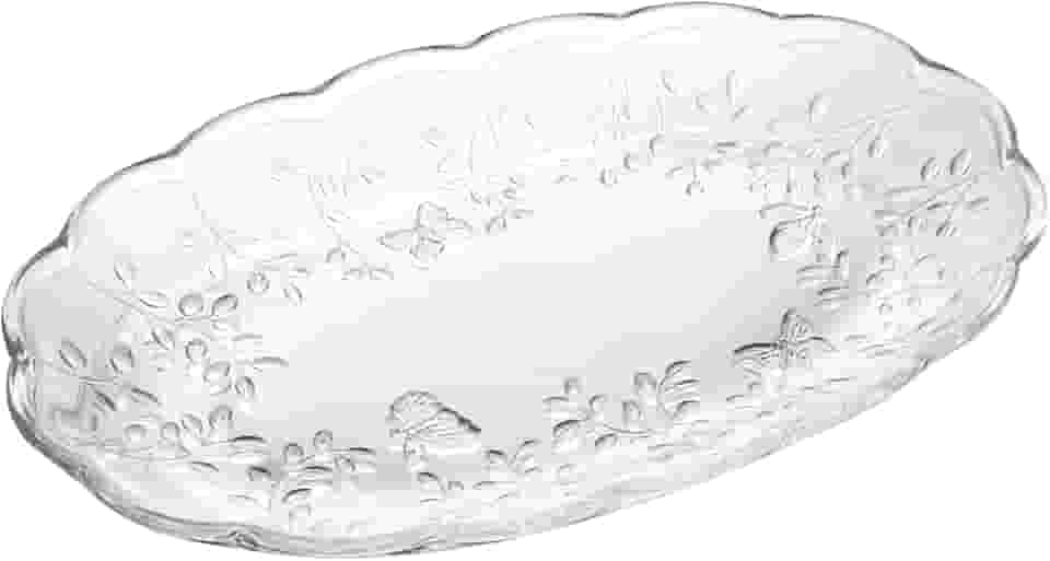 LYOR - Travessa New Butterfly 31cm x 20cm x 3cm Vidro