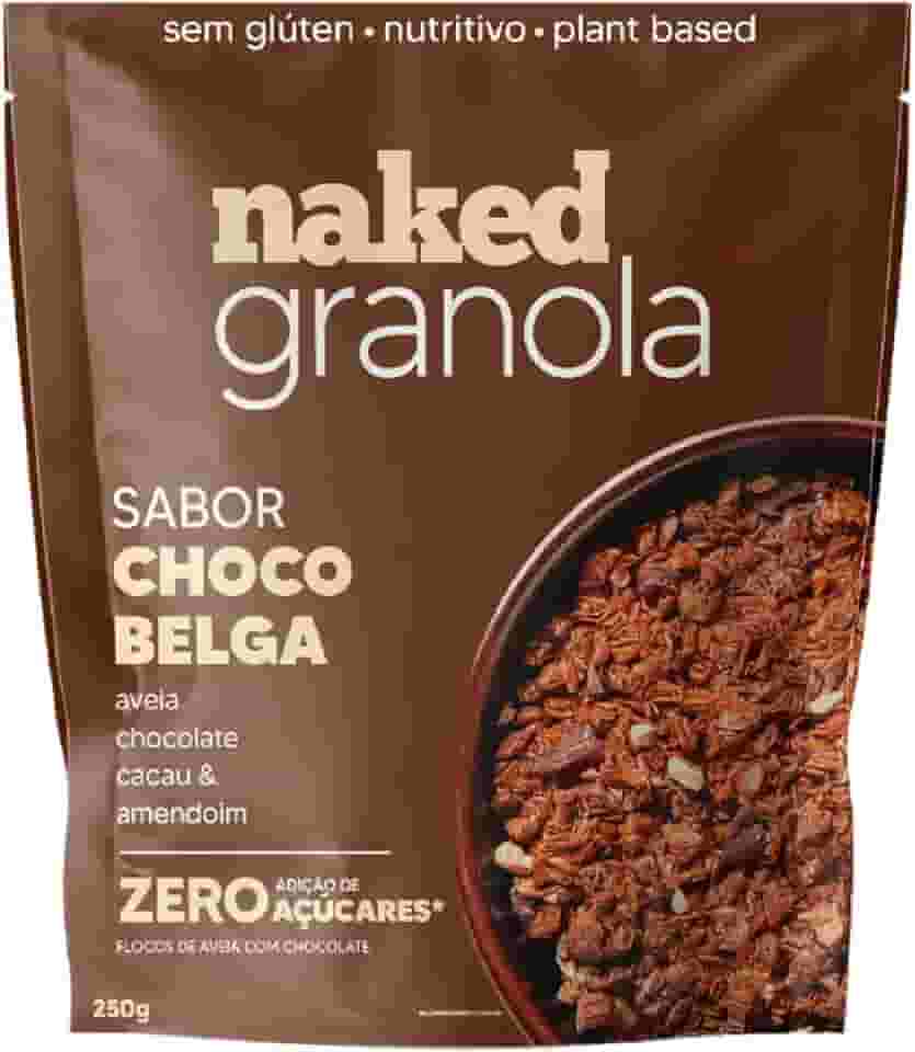 Naked Granola - Chocolate Belga e Aveia (250g)