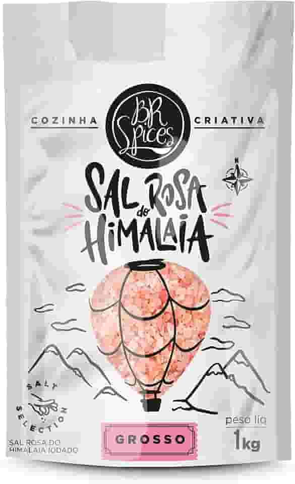 BrSpices - Sal Rosa Do Himalaia Grosso BR Spices Pouch 500G