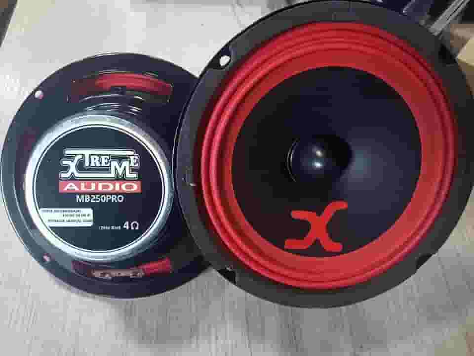 XTREME audio Par De Alto Falante Medio Grave 6 Polegadas Oferta = zeta zetta evok