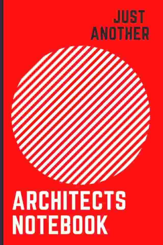 Architects Notebook: With Sketch Section AND Journal Entry on EACH PAGE