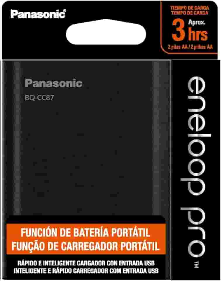 Carregador ENELOOP PRO BQ-CC87AB-K