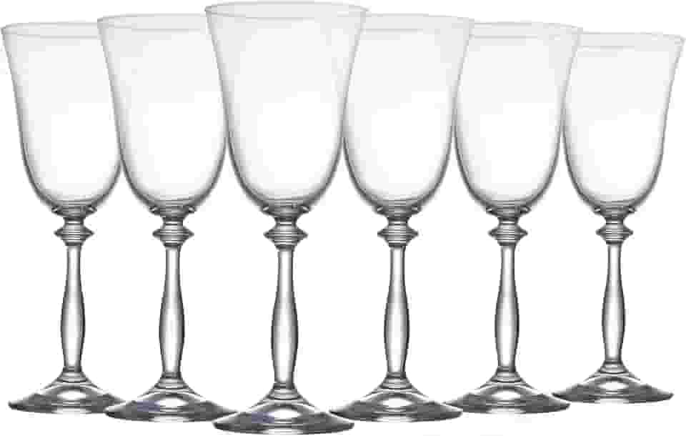 Taças Para Vinho Tinto Bohemia Transparente