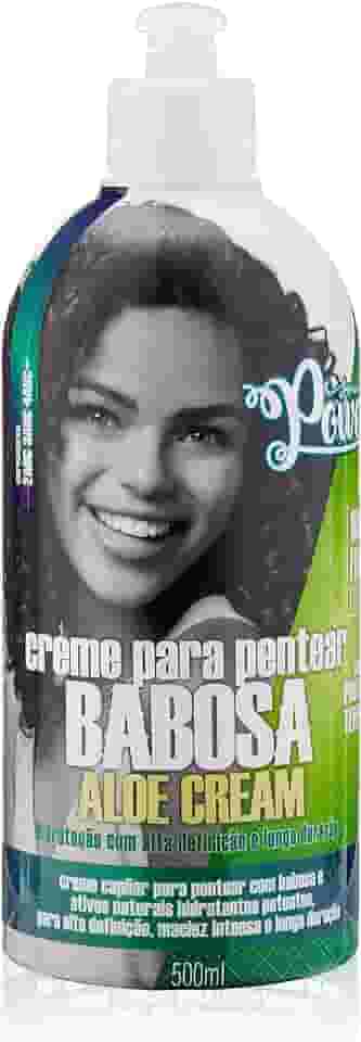 Creme para Pentear Babosa Soul Power - Define e Recupera Fios Ressecados - 500ml
