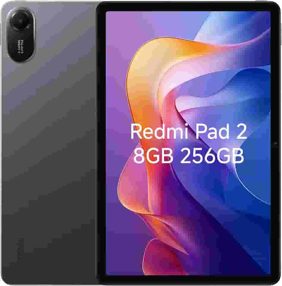 Xiaomi Redmi Pad 2 apenas WiFi (sem chamadas ou texto) 27.9 cm 2.5K Octa Core 4 alto-falantes ROM global 9000mAh Bluetooth 5.3 8MP modelo 25040RP0AL (cinza grafite, 256 GB + 8 GB)