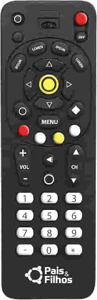 Pais E Filhos Pais & Filhos Mordedor Meu Controle Multi-Colored Tamanho Único