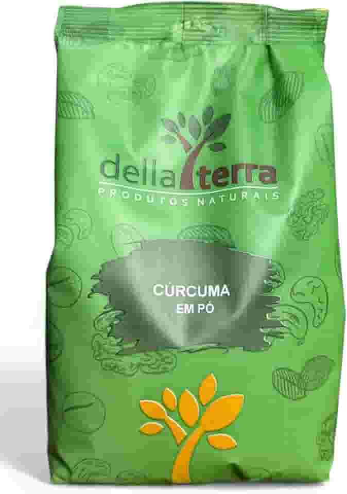 Cúrcuma Açafrão Pura Em Pó 500g Della Terra