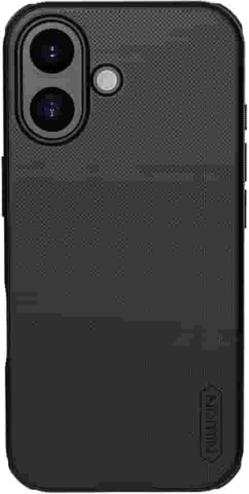 Capa Anti Impacto Nillkin Frosted Pro compativel com a linha iPhone 17, Proteção em Policarbonato e TPU, Textura Aderente (preto, iPhone 17)