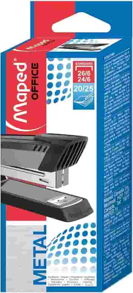 Grampeador 26/6, Maped, Start Master 1 Half Strip, 392710, Preto