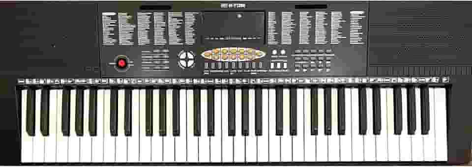 Teclado Musical Profissional 61 Teclas LCD Timbres e Ritmos