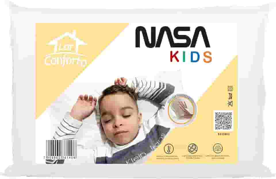 Travesseiro Nasa Kids 100% Viscoelástico - Lar Conforto