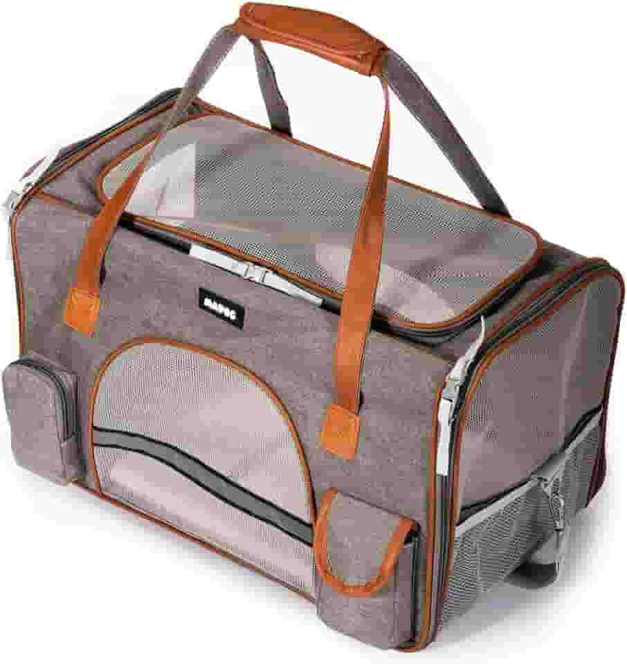 Bolsa Transporte Pet Grande Viagem Cabine Avião MADOG Lux CL