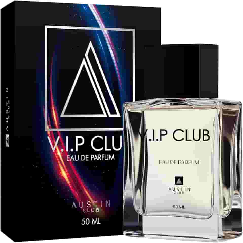 Perfume Masculino Amadeirado Vip Club 50ml Marcante Premium Longa Duração Eau De Parfum