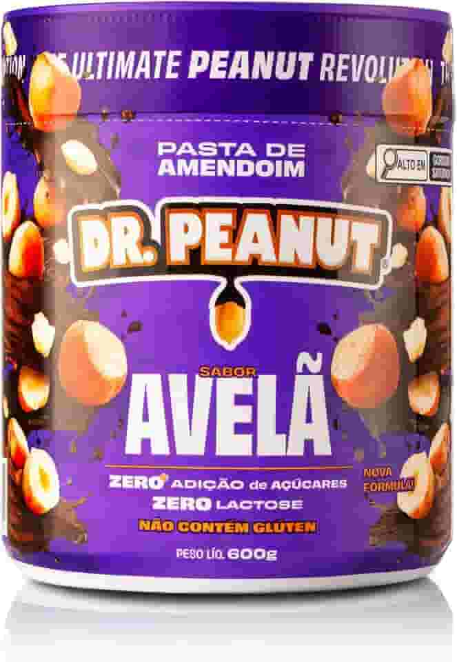 Dr. Peanut Pasta de Amendoim Avelã 600G - Com Whey Protein