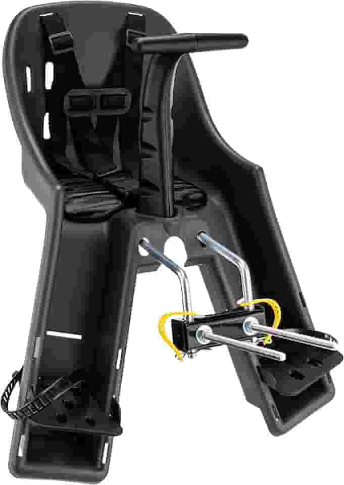 CADEIRINHA DIANTEIRA BABY BIKE GRAFITE COM PRETO