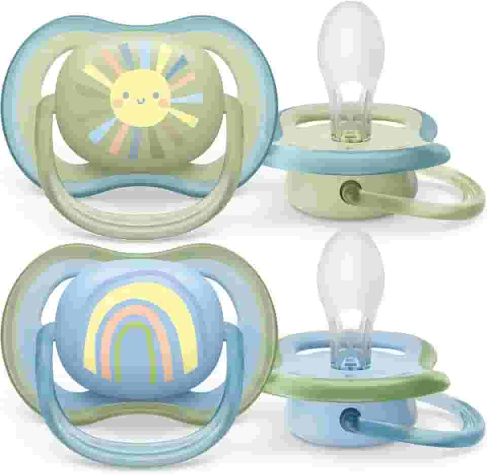 Chupeta Dupla Ultra Air Philips Avent Decorada Recém Nascido 0-6M