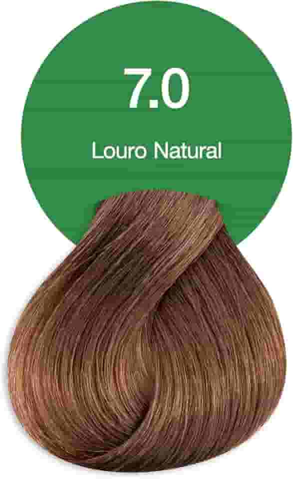 Acquaflora 7.0 Louro Natural Coloracao Creme Permanente Vegana 60g