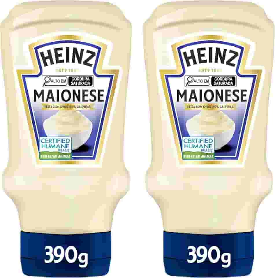 Heinz Pack Maionese Tradicional, 390G - 2 unidades