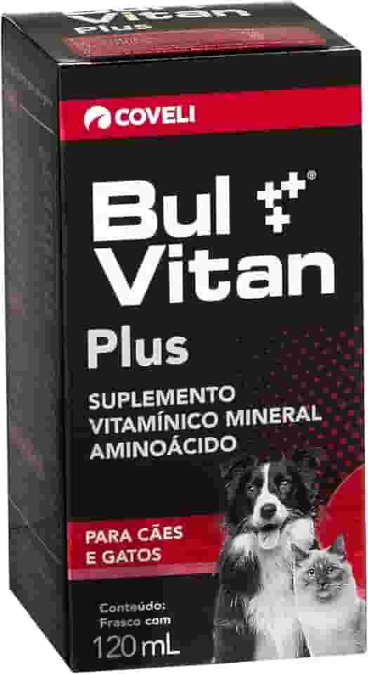 Coveli Bulvitan Plus Vitaminas E Aminoácidos Para Cães