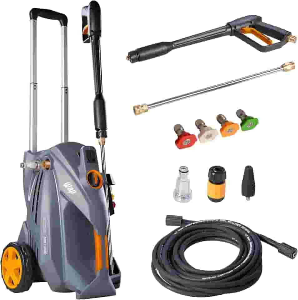 WAP Lavadora de Alta Pressão Profissional 5100 TURBO, 550L/h, Lava Rápido, Motor de Indução, 2300psi 2500W 220V