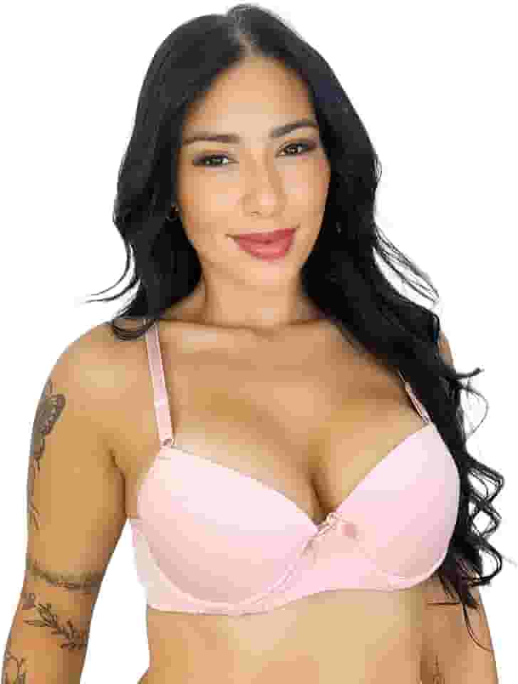 Sutiã Básico com Bojo Reforçado Soutien Feminino