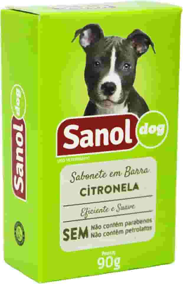 Sabonete Cão/gato Citronela 90g Sanol