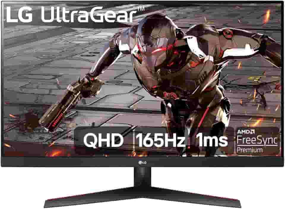 MONITOR LG ULTRAGEAR 32GN600-32" QHD 165HZ, 1MS (MBR), HDR10, FREE SYNC