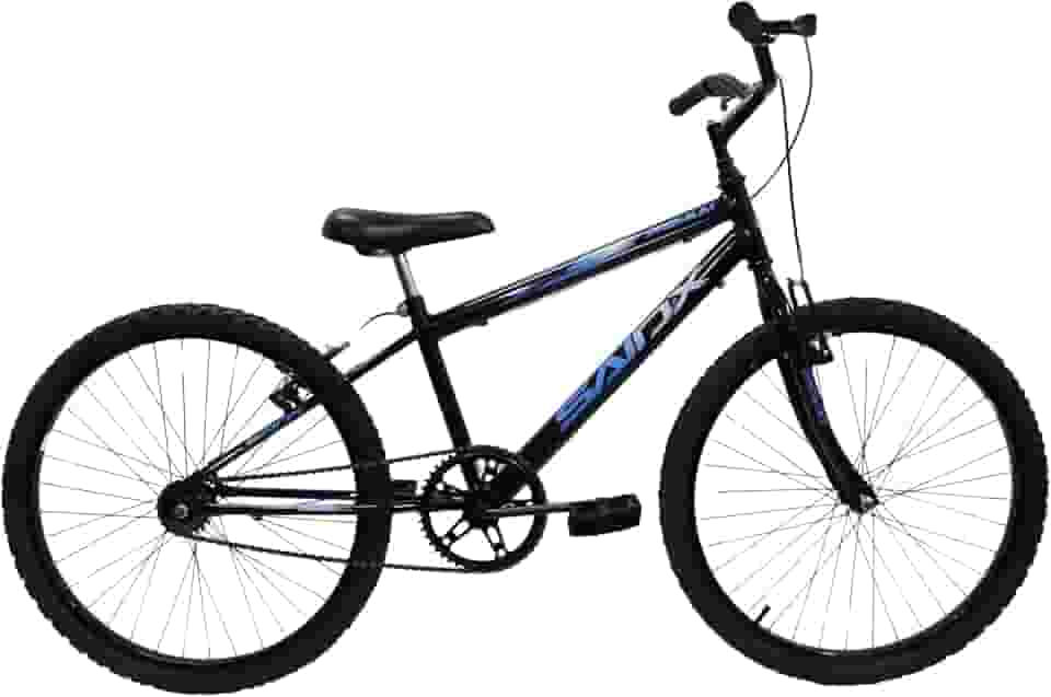 Bicicleta Aro 24 Bike Sem Marcha Masculina e Feminina Saidx Premium, Quadro em Aço, Freio V-Brake
