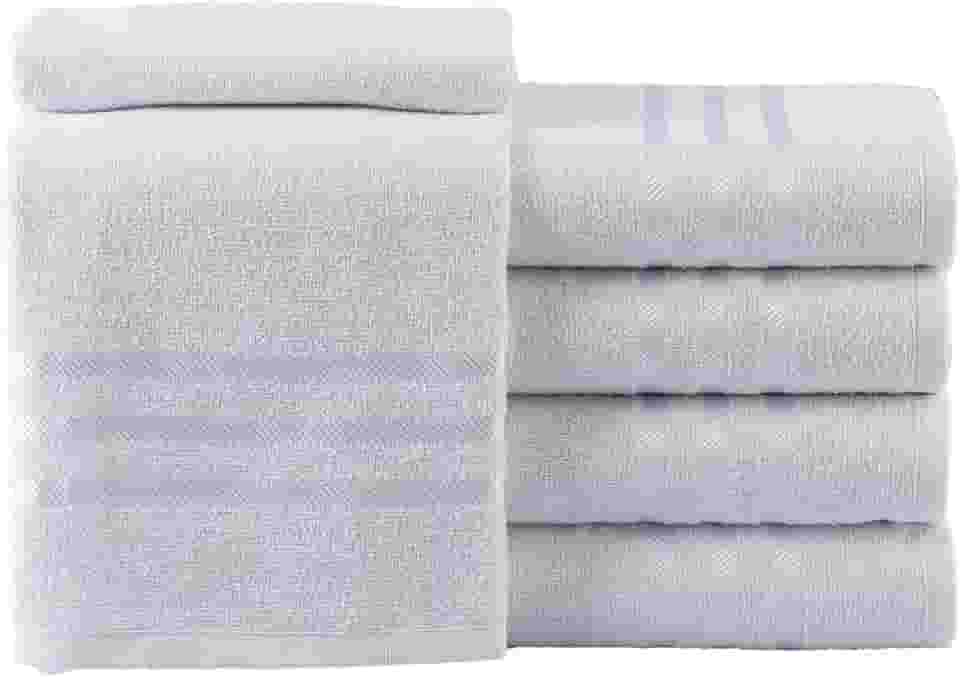 Kit de 10 Toalhas de Rosto Para Salão de Beleza Algodão, Branca e Preta Absorvente Secagem Rápida (branca)