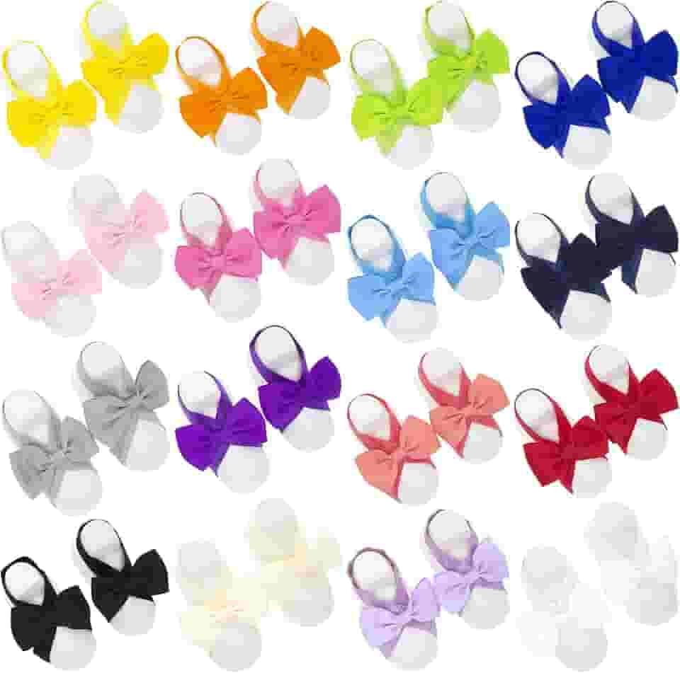 Sandálias Descalços para Bebês Meninas com Flor para Crianças Pequenas