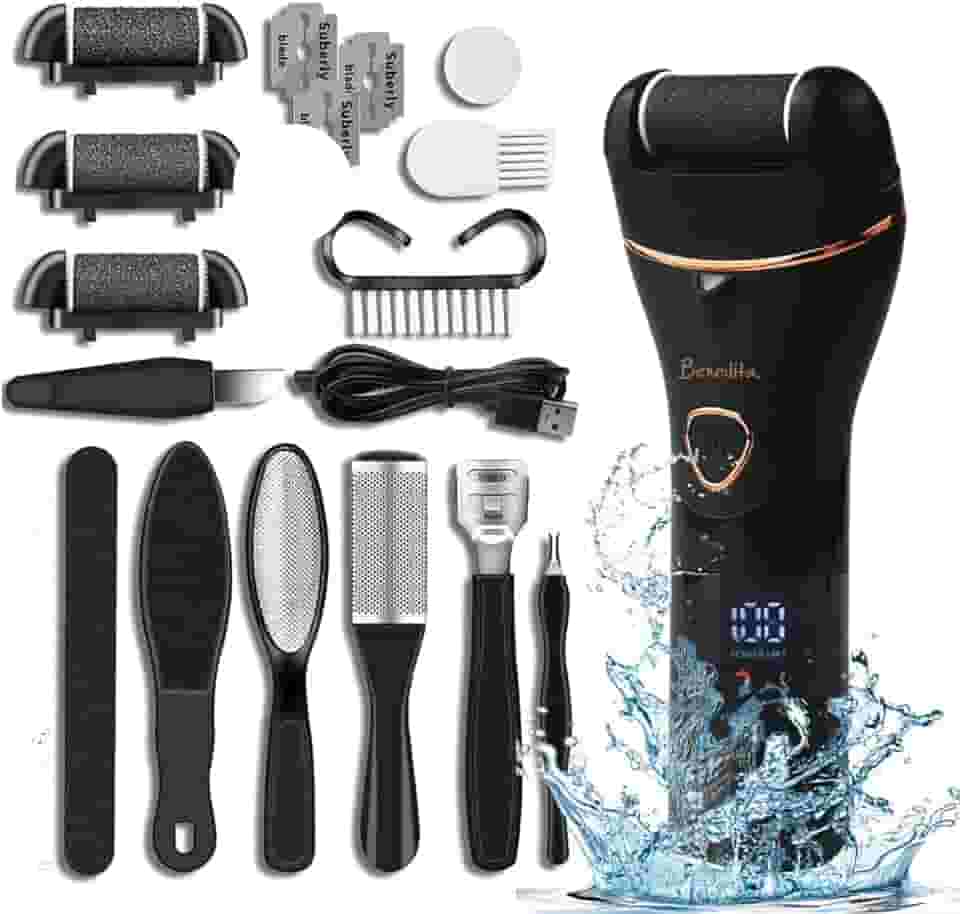 Removedor de Calos 10 em 1 Profissional Lixador de pé Elétrico Premium