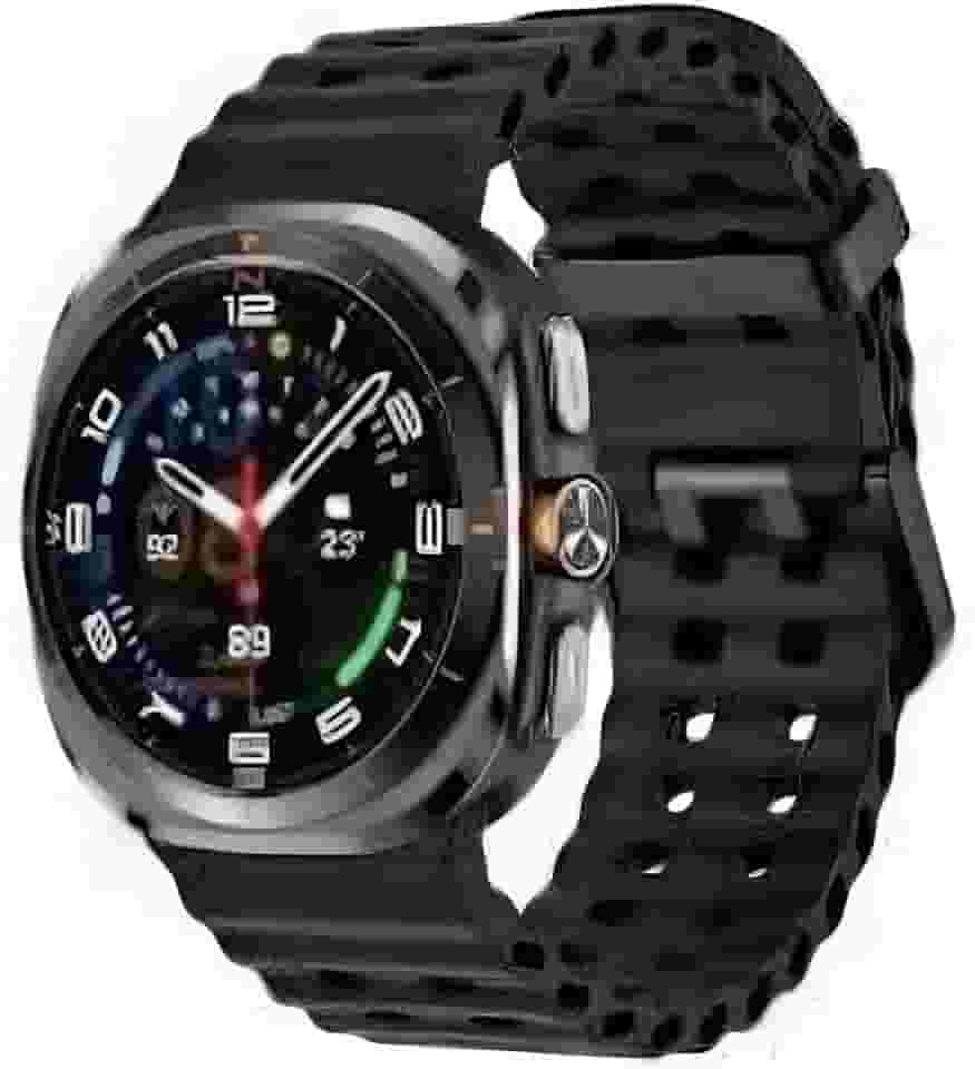 Smartwatch MA27, Tela de alta definição, 100+ Modalidades Esportivas, Notificações WhatsApp e Redes Sociais, Pulseira Silicone, COR: (preto)