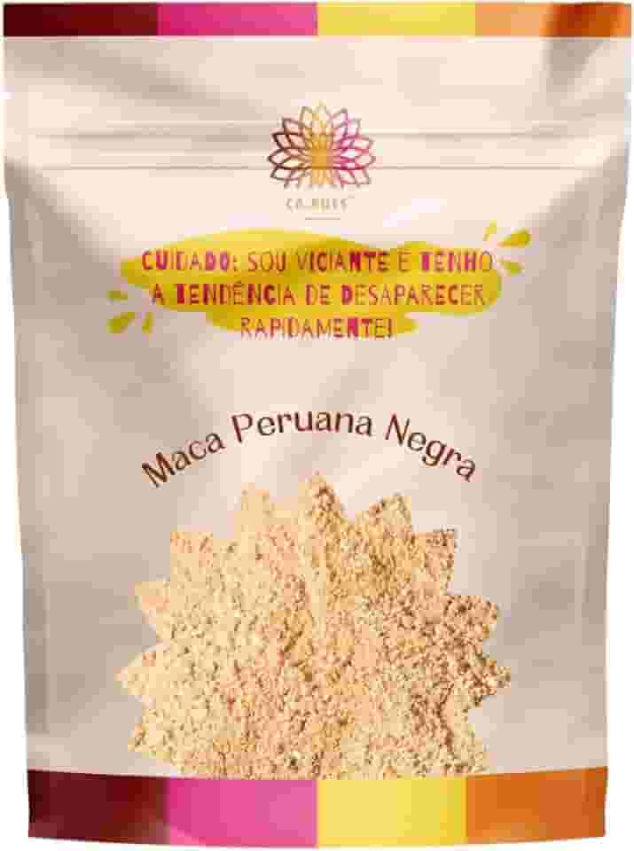 Maca Peruana Negra em Pó Premium | Linha Especial de Suplementos Ca.Nuts (500g)