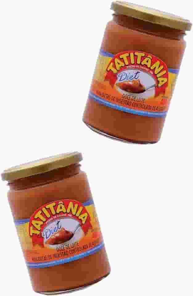 2 Doces de Leite Diet 400g, sem Açúcar Saudável para Diabéticos